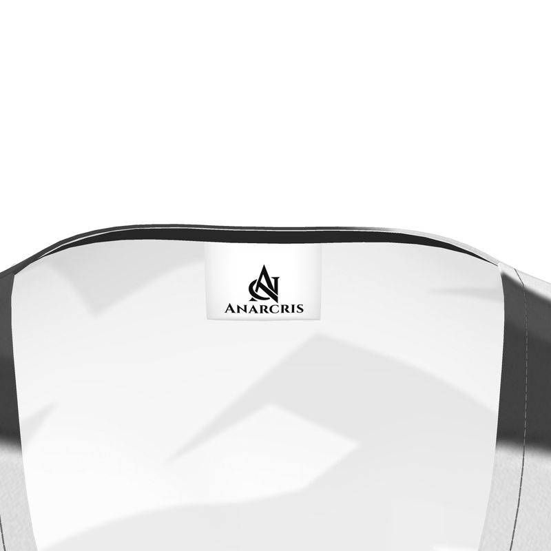 ANARCRIS Signature Monochrome Wrap Dress