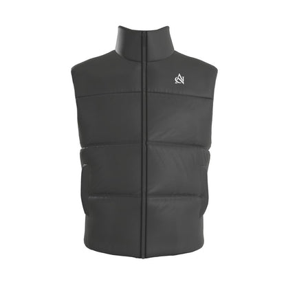 Black Silk Gilet