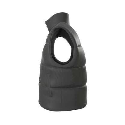 Black Silk Gilet