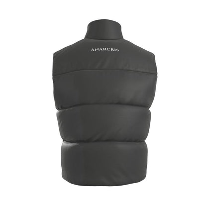 Black Silk Gilet