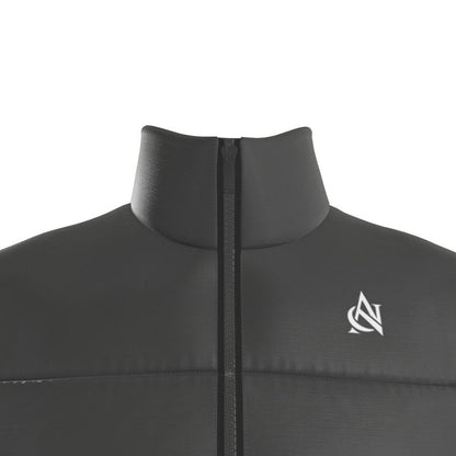 Black Silk Gilet