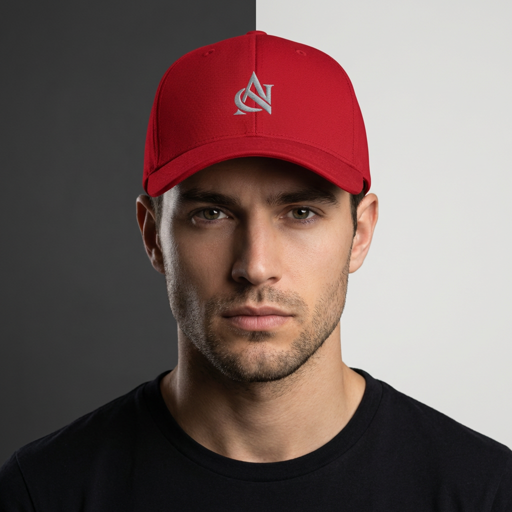 ANARCRIS Embroidered Twill Cap — Structured Minimalist Streetwear Hat