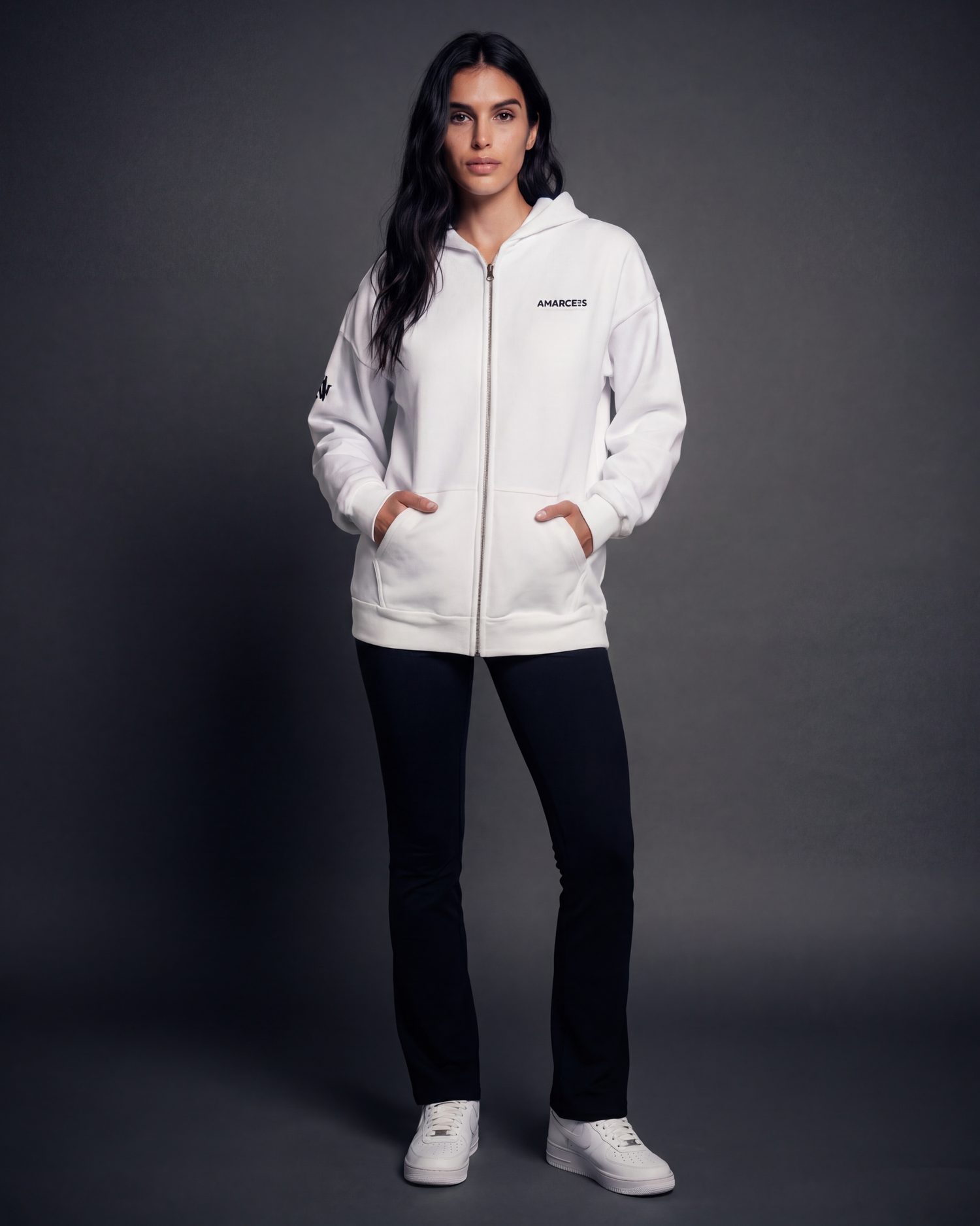 Full-Zip Fleece Hoodie